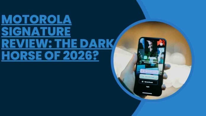 Motorola Signature Review: The Dark Horse of 2026?