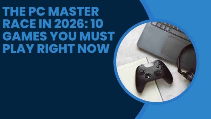 The PC Master Race in 2026: 10 Games You Must Play Right Now