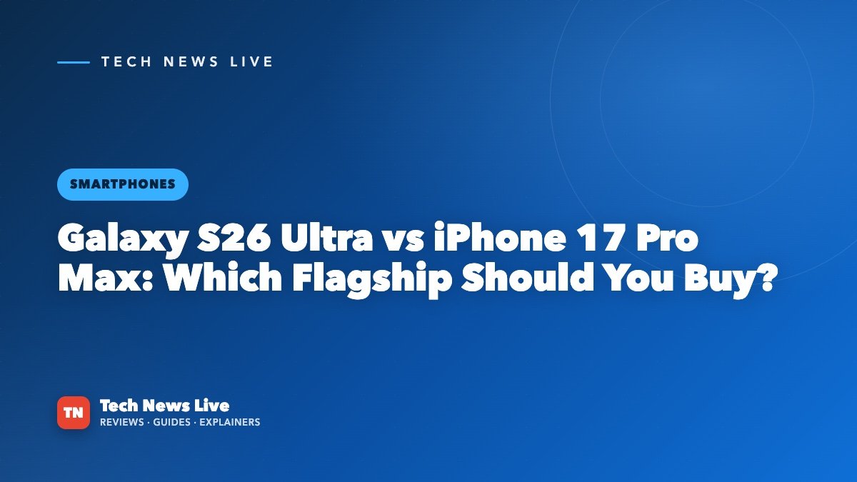 Galaxy S26 Ultra vs iPhone 17 Pro Max: Which Flagship Should You Buy?
